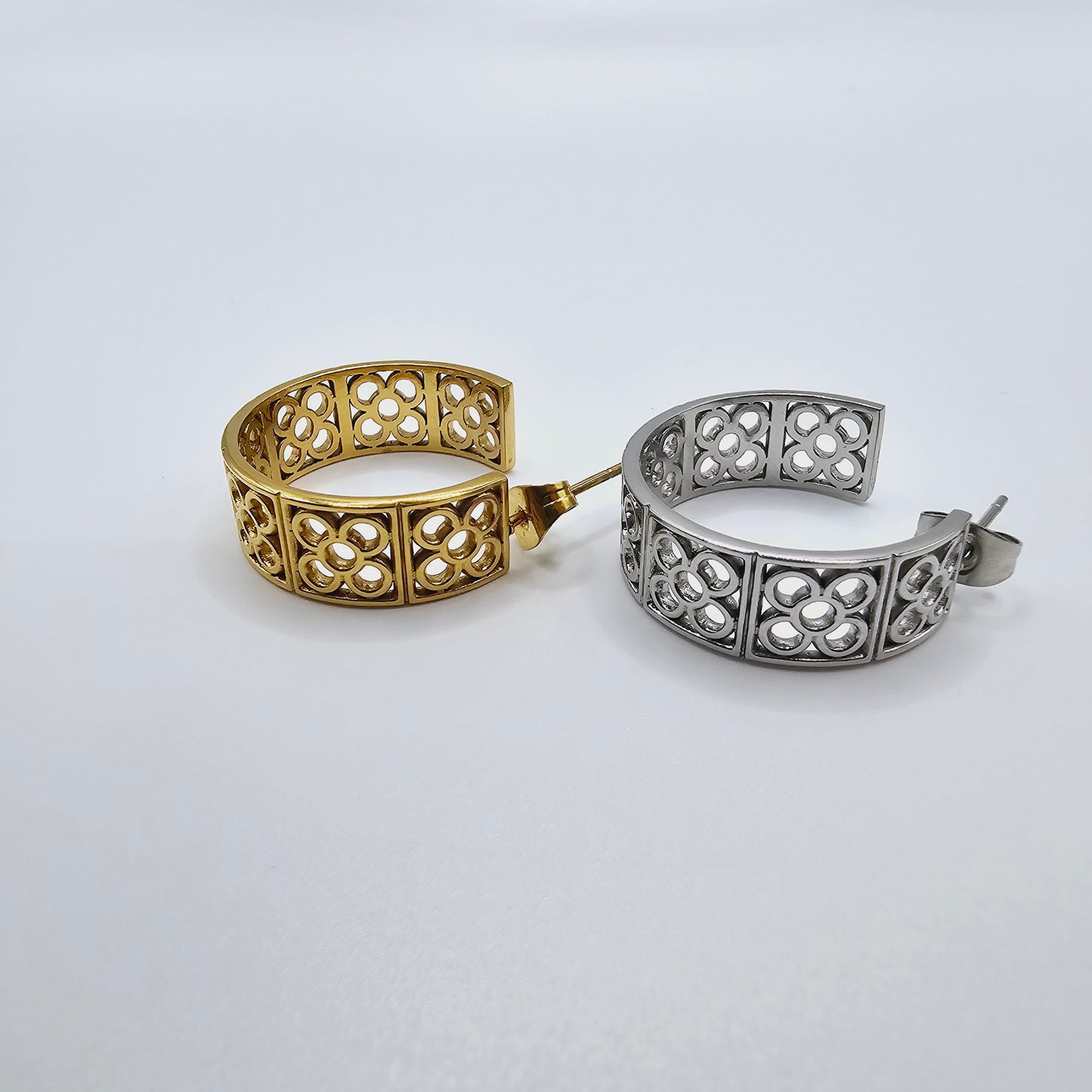 Pendientes Aros Tile BCN