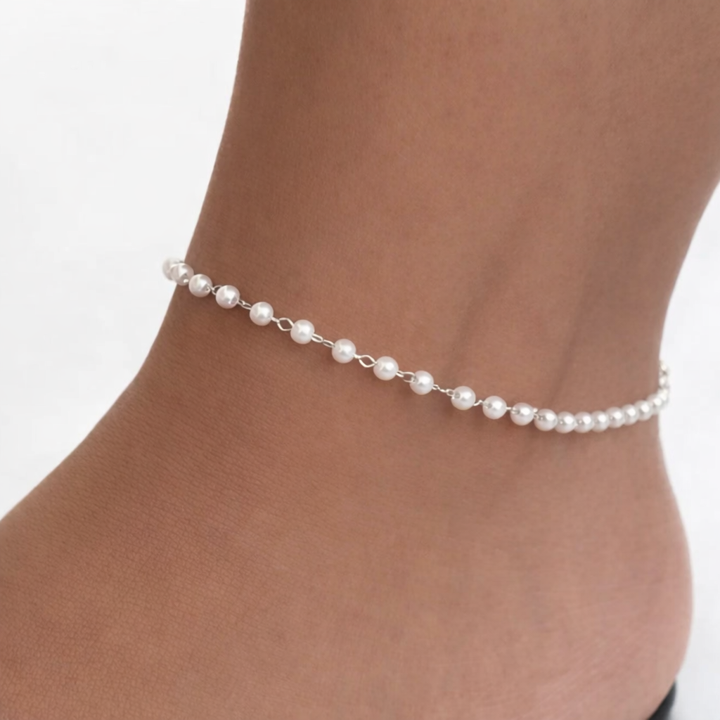 Classic Pearl Anklet