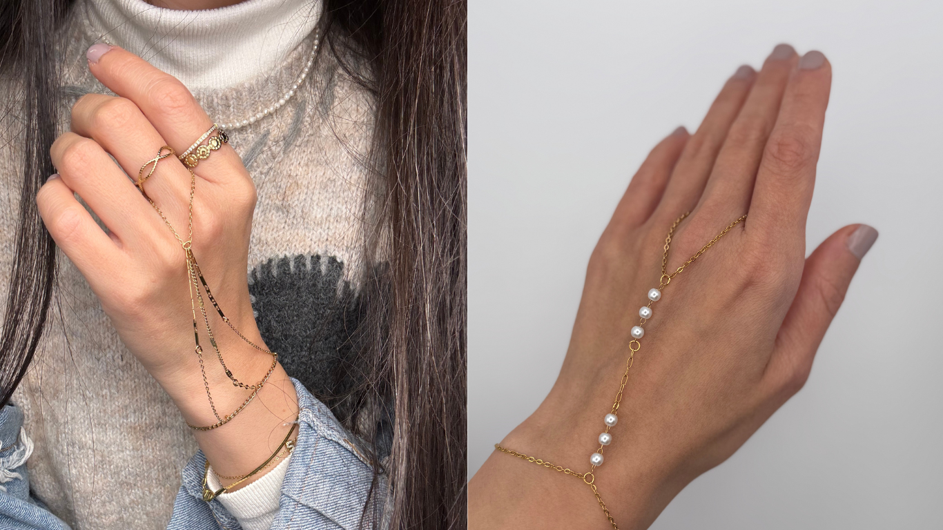 Hand Chain Conection Why Hand Chains Are the Must-Have Jewellery This Season – SATCHER