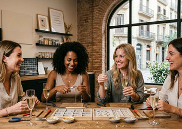 Workshop de joyas + copa de cava en Barcelona: La experiencia creativa y chic de Satchër Shop
