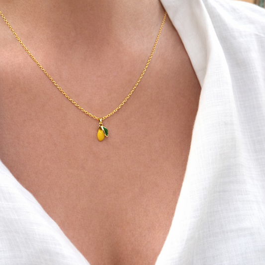 Golden Mango Charm