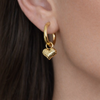 Strawberry Heart Earrings