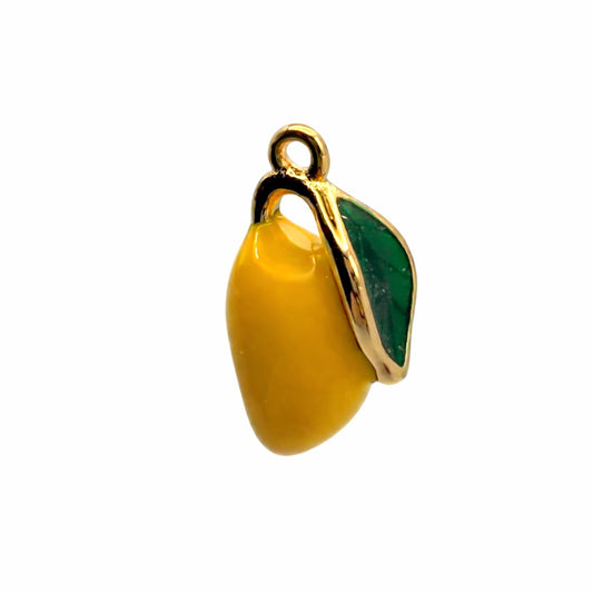 Golden Mango Charm