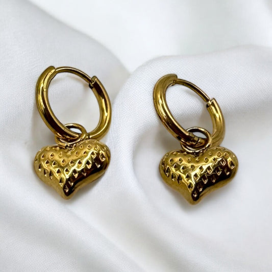 Earring Strawberry Heart