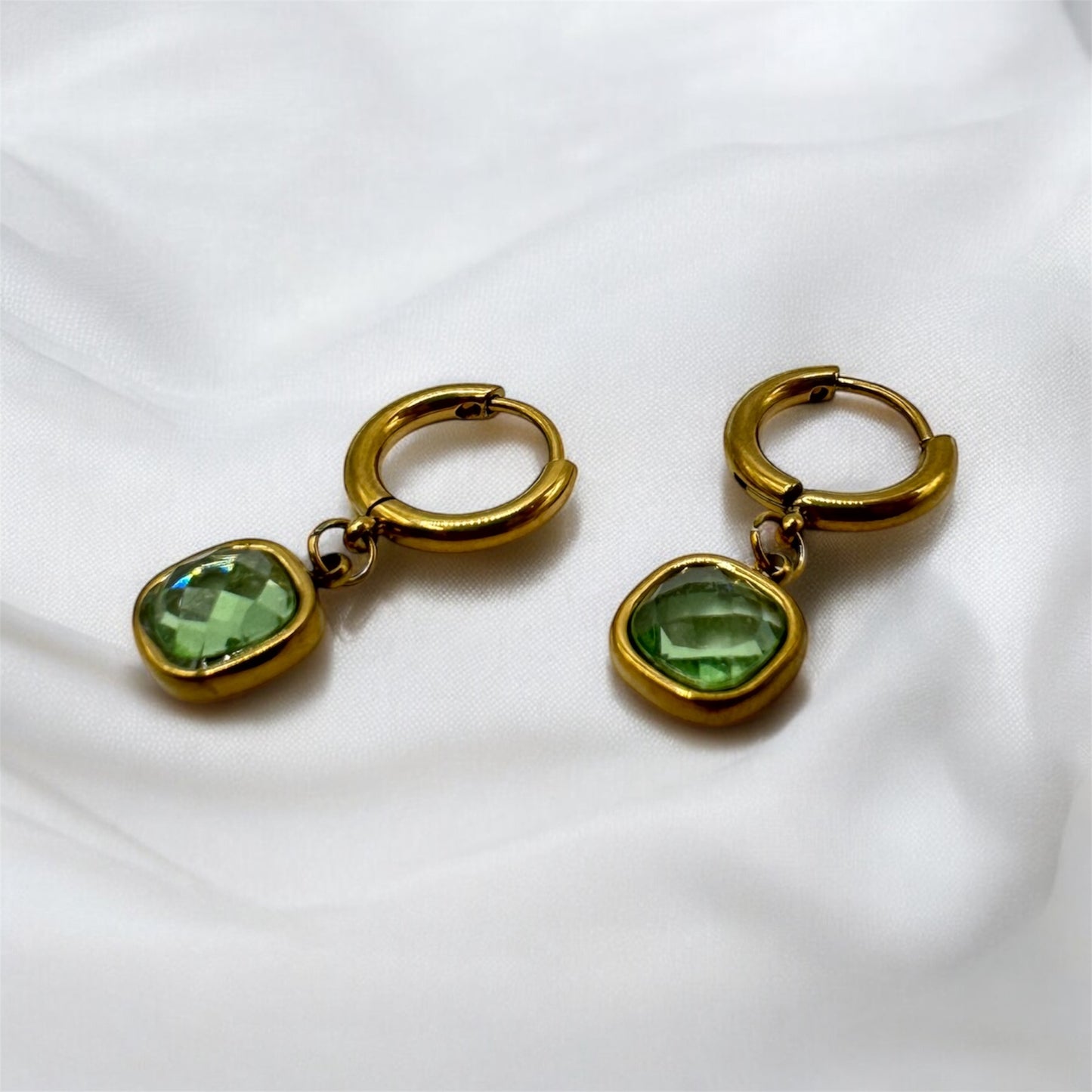 Earring Crystal watercolour