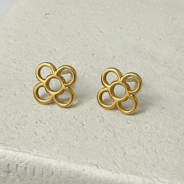 Barcelona Flower Stud Earrings