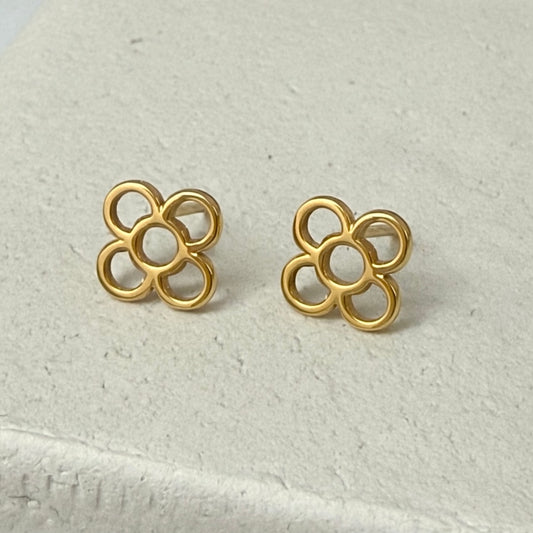 Barcelona Flower Stud Earrings