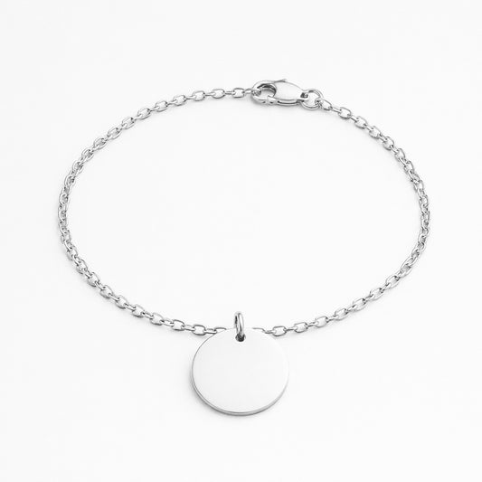 Engraved Charm Bracelet