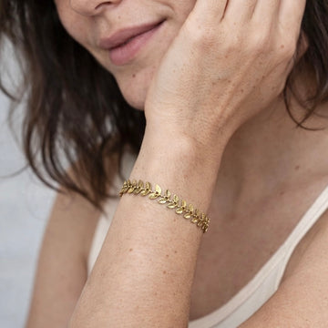 Mediterranean Leaves Bracelet