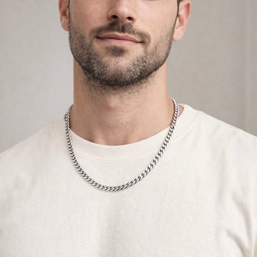 Collar Imperio Hombre Plata